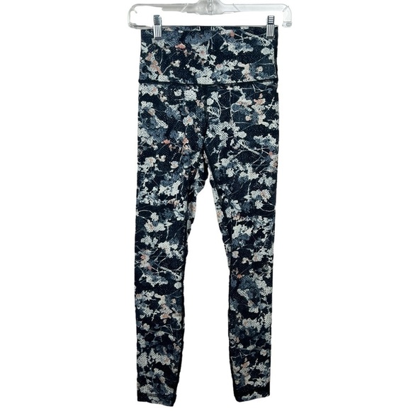 Lululemon Wunder Under Hi Rise Tight 28” Spring Bloom Multi - Picture 1 of 5